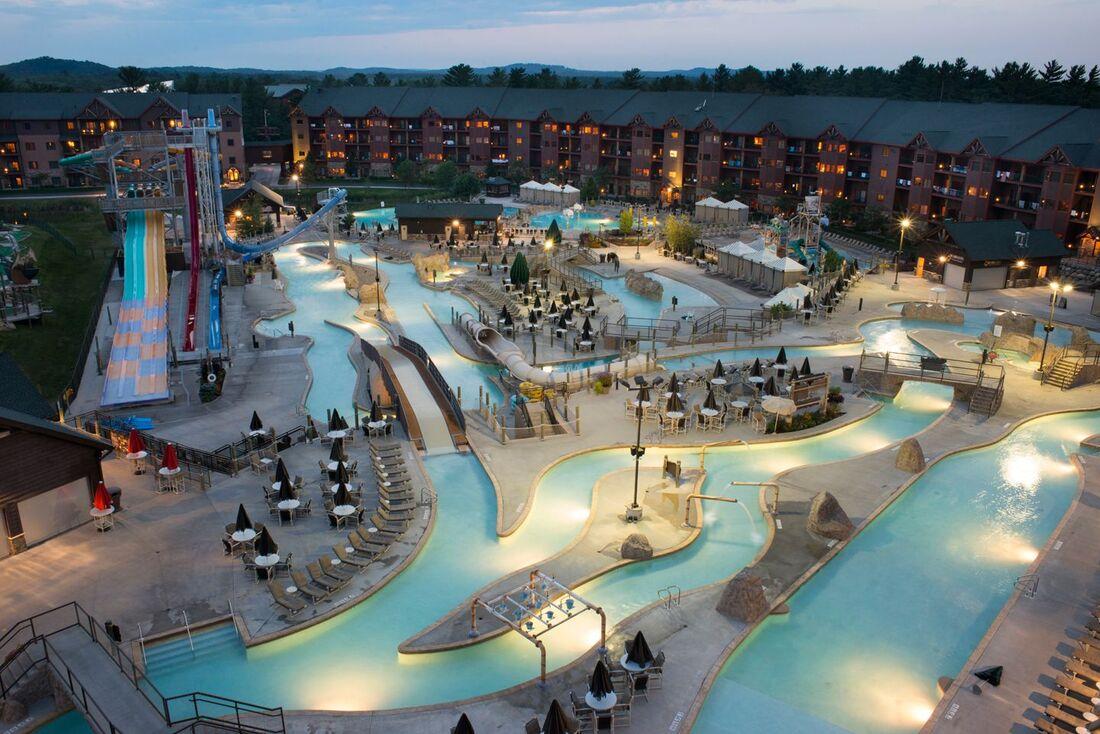 Club Wyndham Glacier Canyon Wisconsin Dells Exteriör bild