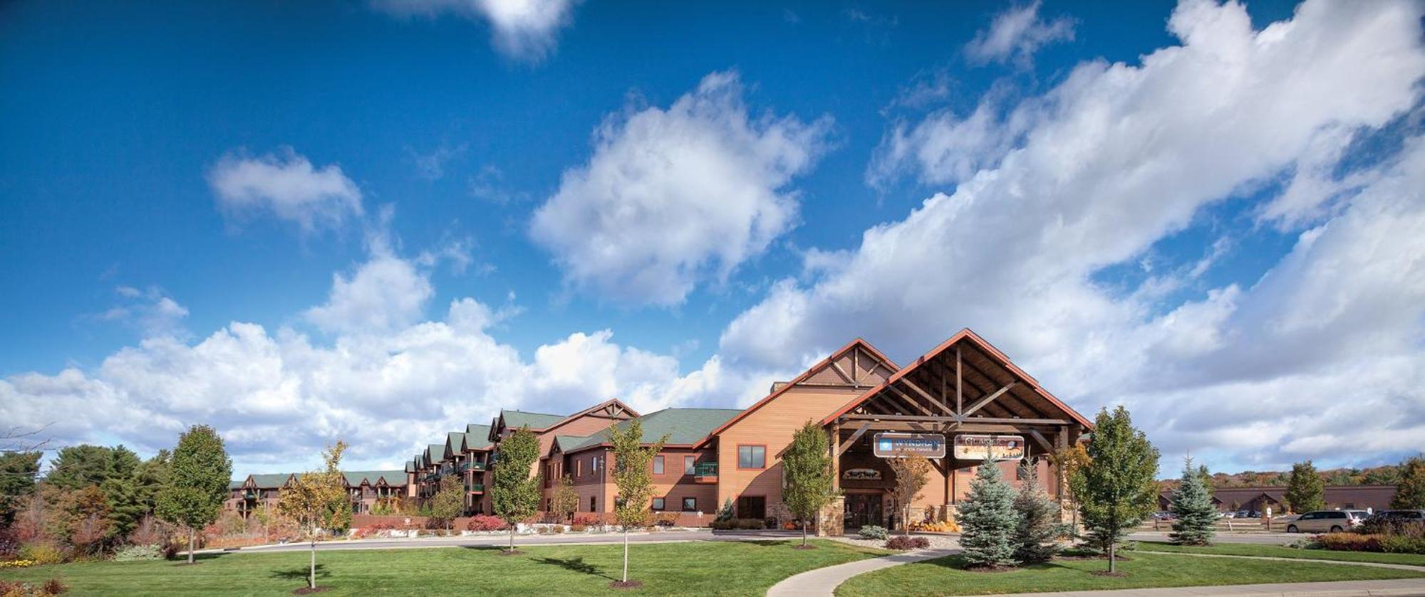 Club Wyndham Glacier Canyon Wisconsin Dells Exteriör bild