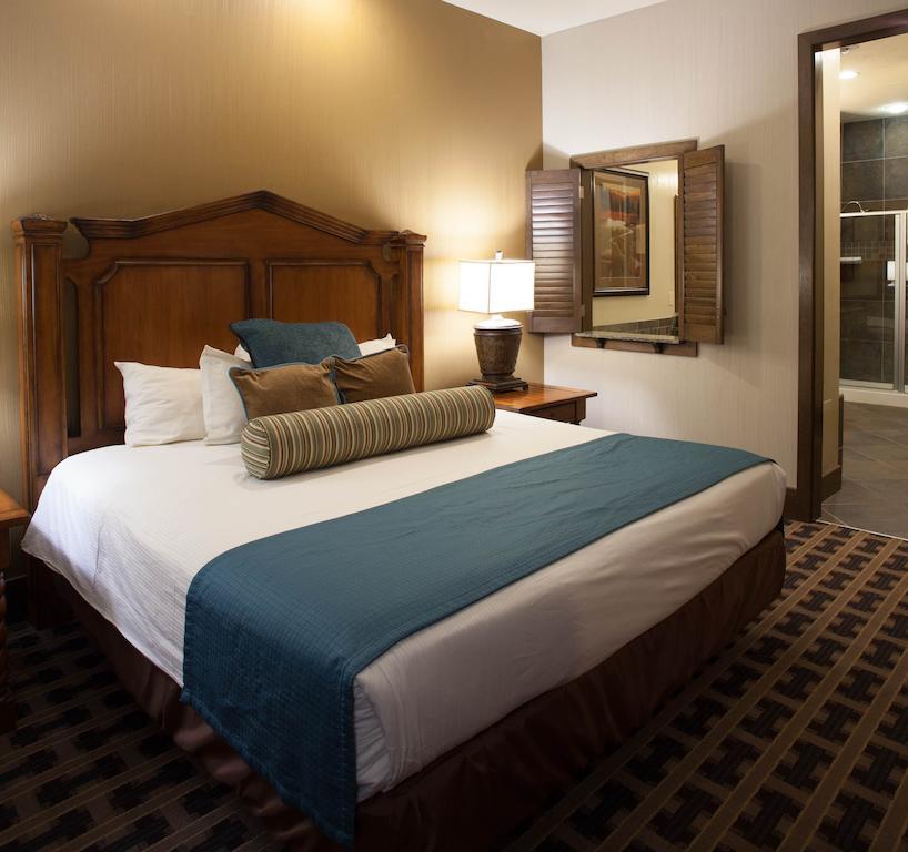 Club Wyndham Glacier Canyon Wisconsin Dells Rum bild