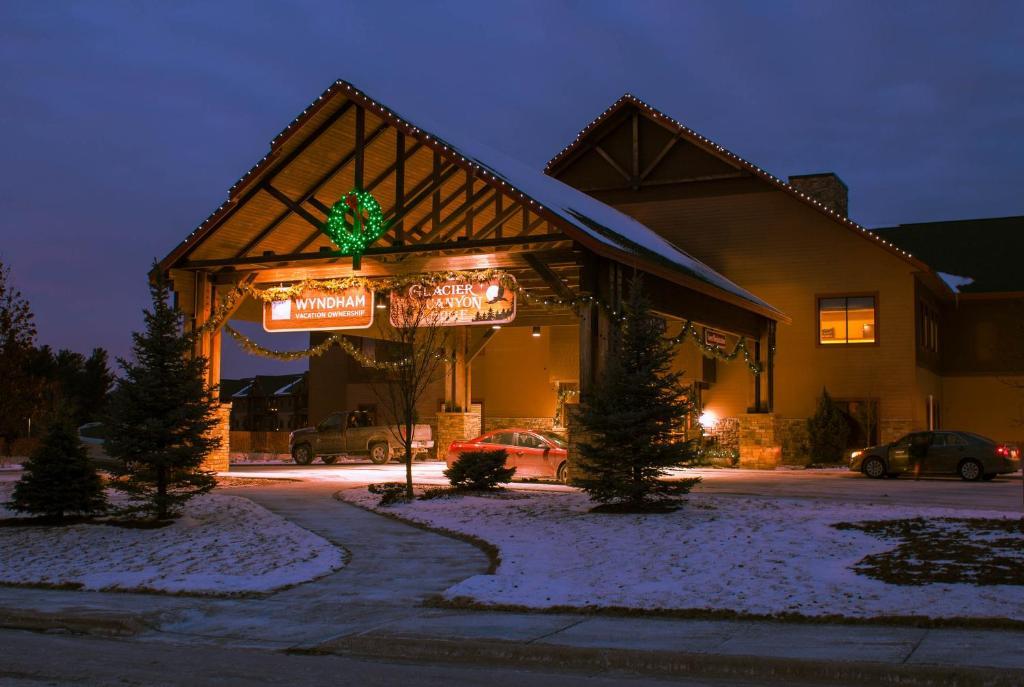 Club Wyndham Glacier Canyon Wisconsin Dells Exteriör bild